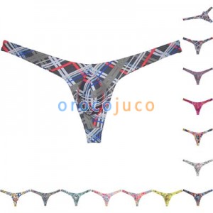 Mens Thongs Pouch Bikini Low-rise Bulge G-string Hipster T-back Underwear