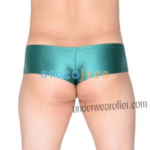 Boxer elasticizzati lucidi da uomo perizoma NFL Underwear Bulge Pouch Sports Micro Briefs MU717