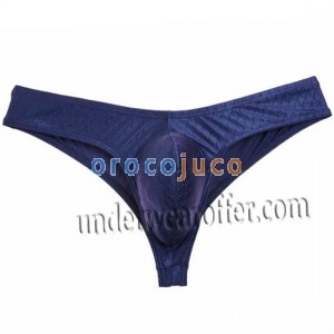 Sexy Mens Micro Tanga Scales modello Pantaloni intimo String Shiny Bikini Mini Slip MU785