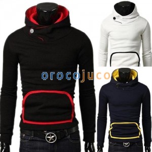 Men’s Stylish Slim Fit Jackets Coats Hoody 4 Size 4 Color MU1025