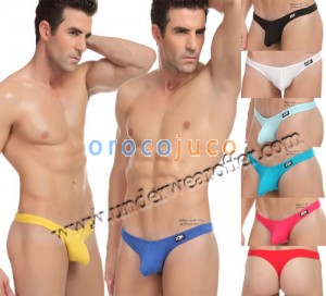 Sexy perizoma da uomo a vita bassa perizoma intimo G-String Enhance Bulge Pouch T-back MU1115