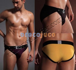 5 Sizes 1PCS Sexy Men’S Bamboo Fiber Low Rise Fashion Comfortable Underwear Mini Bikini Briefs MU1902
