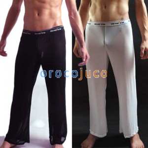 Sexy Men’s Wide leg causal long trousers pants MU237 