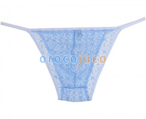 Slip a forma di slip in jersey per uomo con slip in pizzo da uomo. MU250X