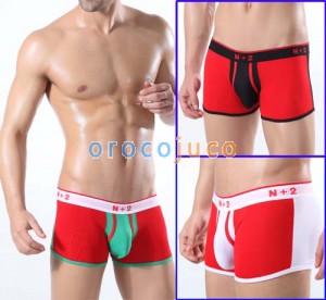 Bermuda da uomo slip da uomo Pantaloncini da boxer modali con fori di ventilazione MU309