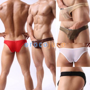 Hot Sexy Sexy See Through Mesh Mini Bikini Breve Biancheria Intima Bulge Bikini Slip 6 Colori 3 Dimensioni Per Scegliere MU347