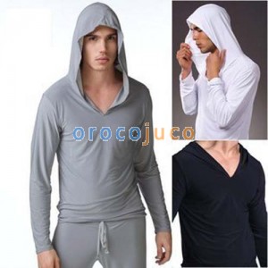 Felpa con cappuccio da uomo Tee Collezione di magliette a manica lunga casual MU520