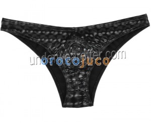 In pelle lucida da uomo come slip intimo sexy da donna Slip rigonanti morbidi Slip mini MU430S