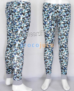 Pantalone termico da uomo in cotone mimetico Intimo Pantalone lungo John Warm Pants MU209X