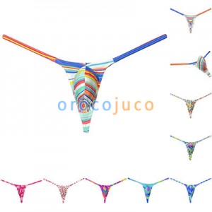 Men's Posing Thong Bulge Enhancing Tangas Bikini String T-back Underwear