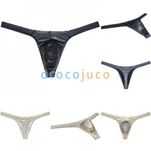 Men's Dazzle Thong Classics Bikini Enhance Pouch T-back Soft Underwear