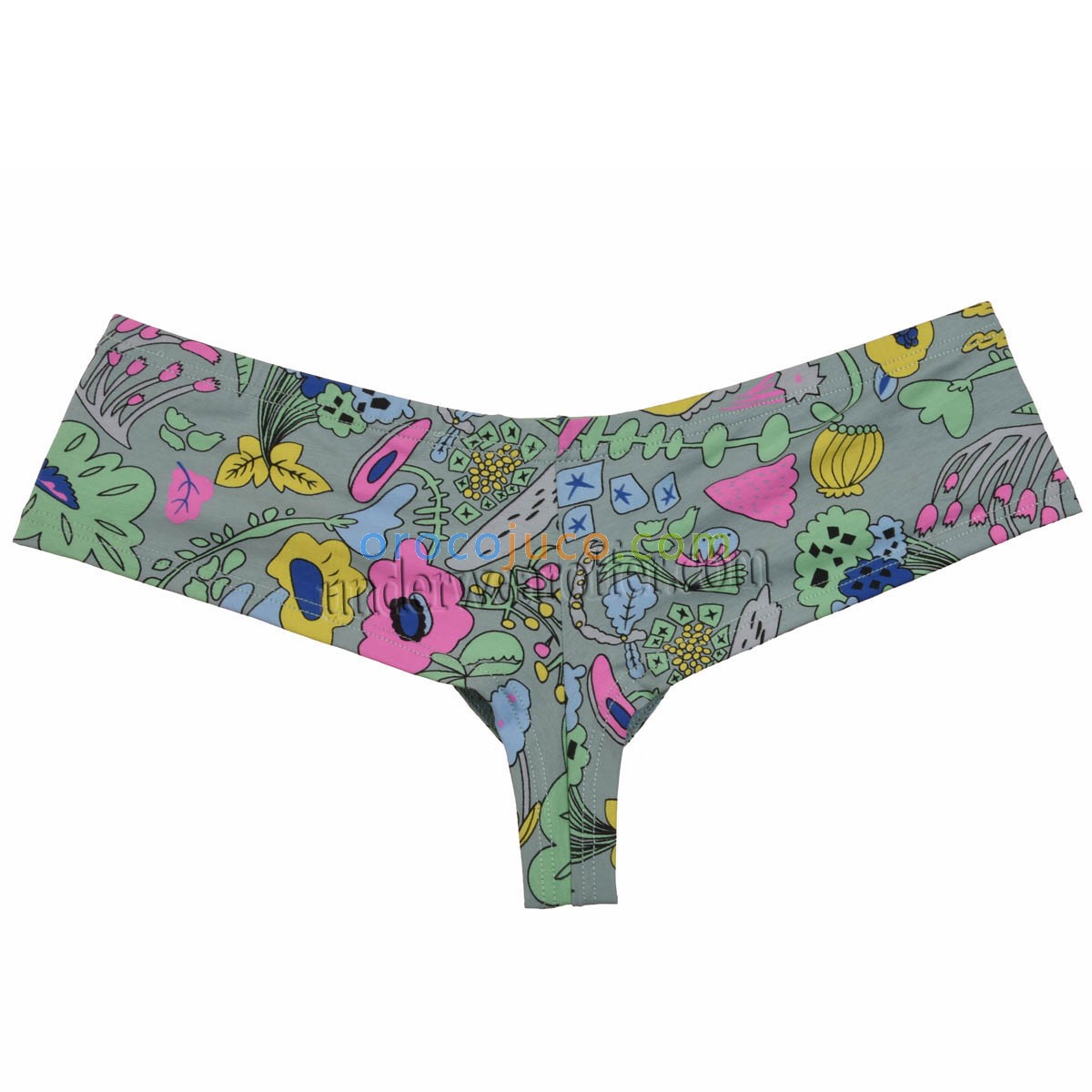 Men Pants Bikini Mini Boxers Men's Super Soft & Smooth Flower Printed
