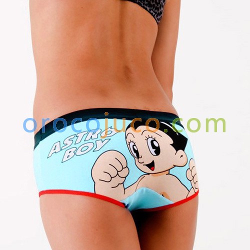 Cartoon Astroboy Women's Girls Underwear  shorts KT85