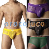 Sexy mesh Briefs Мужские нижнее белье шорты Trunk MU75