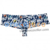 Мужчины Cheek Boxer Нижнее белье Bulge Pouch Micro Cheek Thong Boxer Slip Mini Boyshort MU777