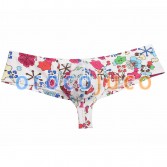 Men Pants Bikini Mini Boxers Men's Super Soft & Smooth Flower Printed Underwear MU15N 