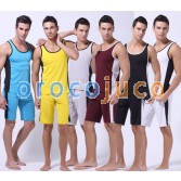 New Fashion 6 Colors Men’s Comfortable Undershirt Casual Sports Running Tank Top Shirt Underwear Size S M L MU169  